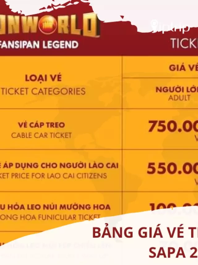   Cập nhật giá vé tham quan SaPa 2024 mới nhất