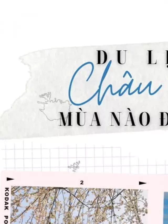  Đi du lịch Châu Âu mùa nào đẹp nhất?