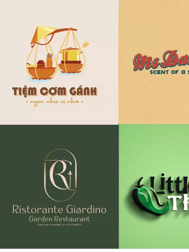   7 Mẫu Thiết Kế Logo Ẩm Thực Ấn Tượng Năm 2023