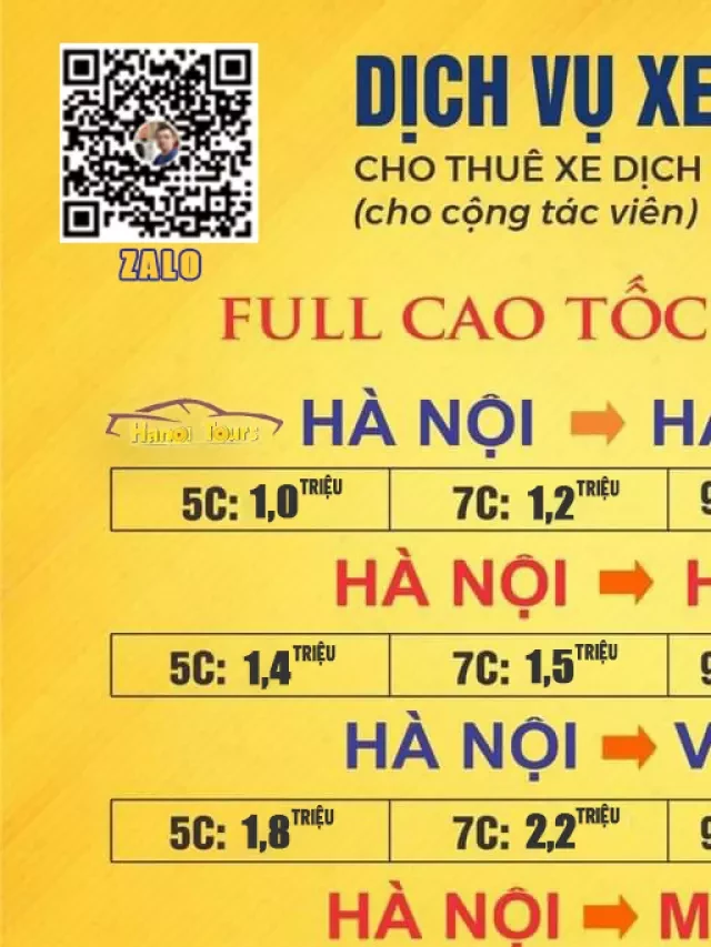   Bảng giá cho thuê xe đi Hạ Long 4-45 chỗ mới nhất [2023] Hà Nội