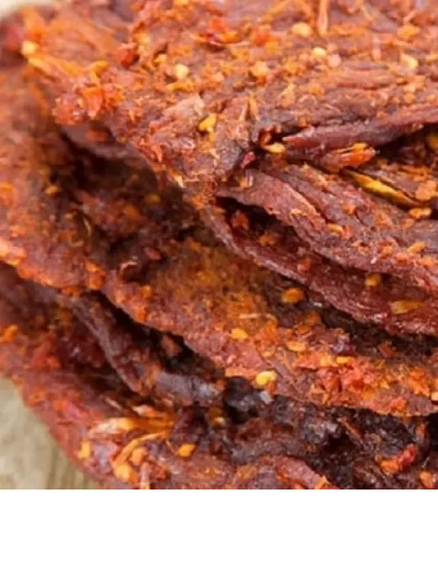  Cách làm bò khô cay ngọt mặn để nhâm nhi ngày Tết