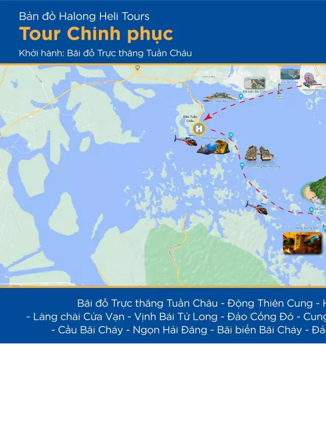   Bay Hạ Long từ Hà Nội bằng trực thăng: Trải nghiệm du lịch tuyệt vời