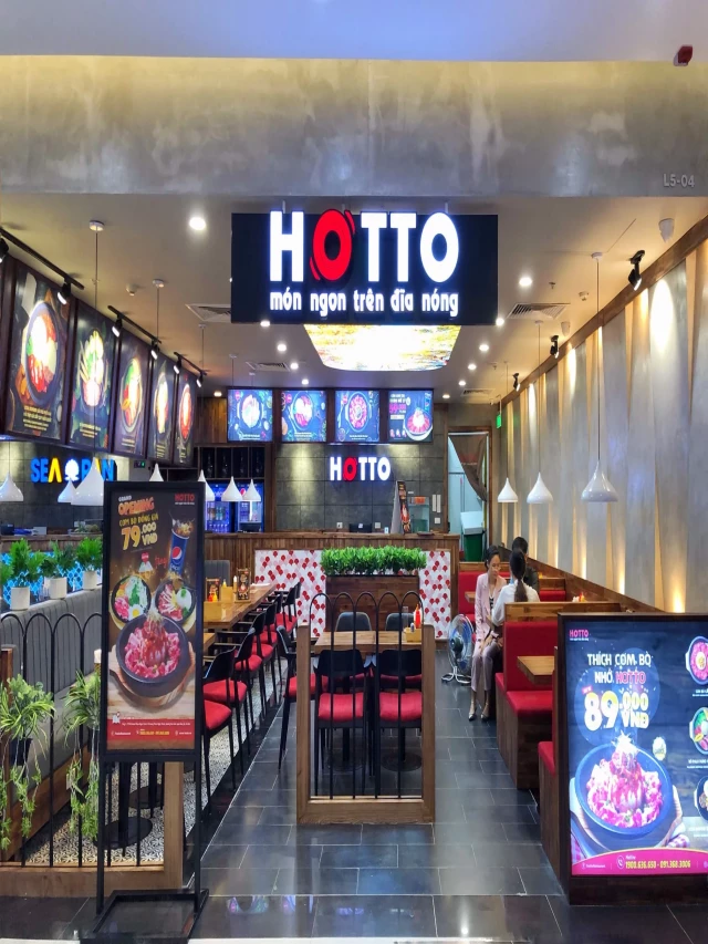   Hotto - Chuỗi nhà hàng đặc trưng với món Teppan của Nhật