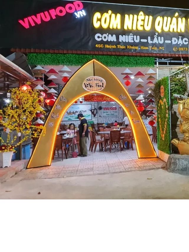   Các quán ăn ngon trên đường Huỳnh Thúc Kháng Mũi Né