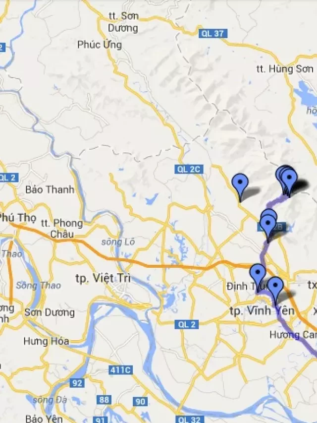   Bản Đồ du lịch Tam Đảo Vĩnh Phúc: Khám phá vùng đất thơ mộng cho dân phượt
