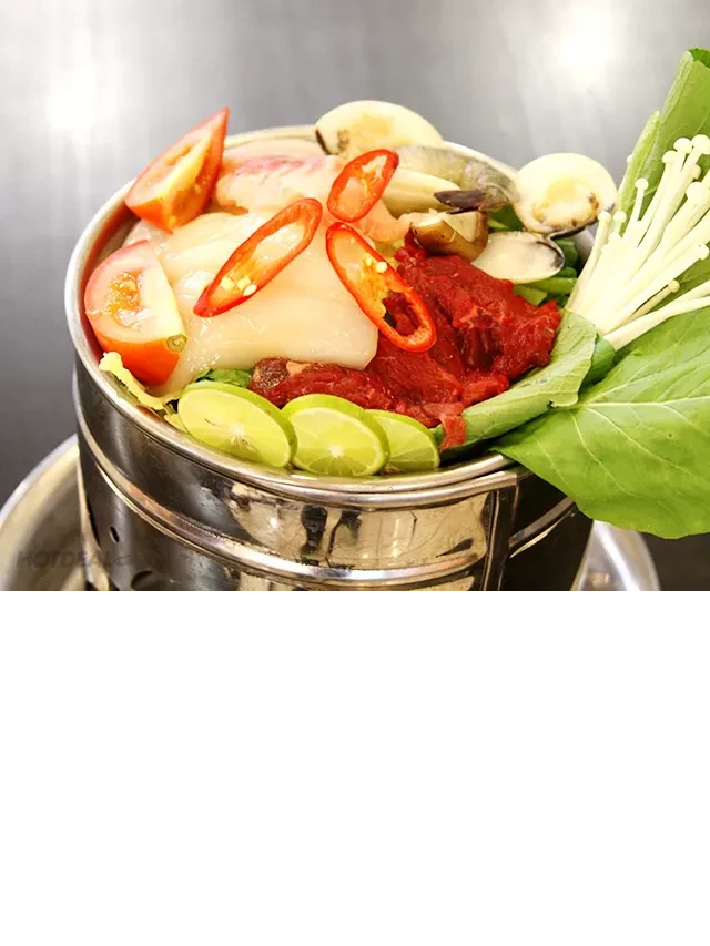   01 Trong 03 Loại Lẩu 01 Người Tại Nhà Hàng Cốm – Nét đặc sắc của ẩm thực Hà Nội