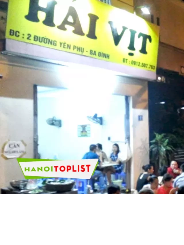   Khám phá 15 quán vịt cỏ Vân Đình Hà Nội ngon nhất