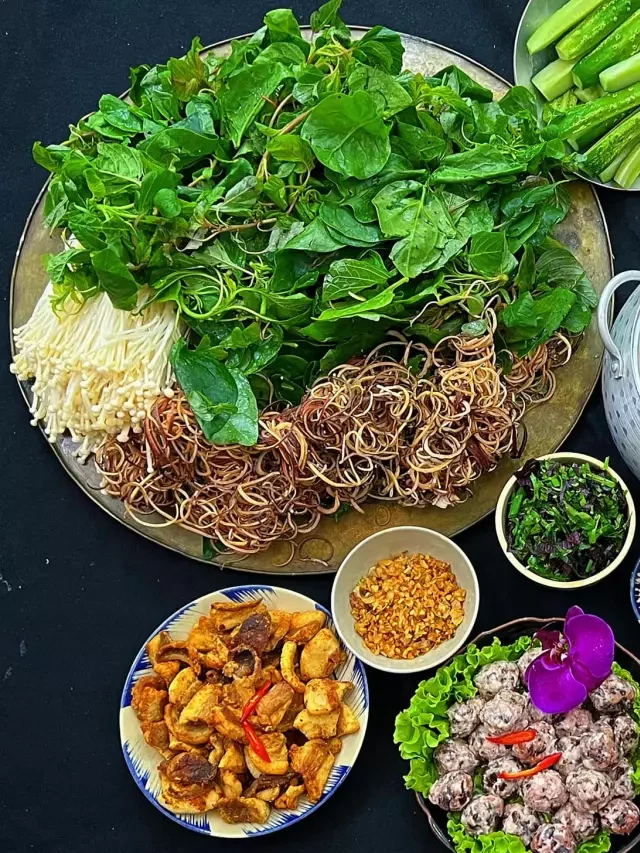  Cách Nấu Lẩu Riêu Cua Bắp Bò Ngon Ngọt, Riêu Thơm Béo