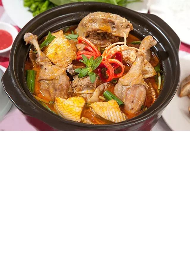   Cách làm vịt nấu thơm (dứa) ăn kèm với bánh mì thơm ngon khó cưỡng