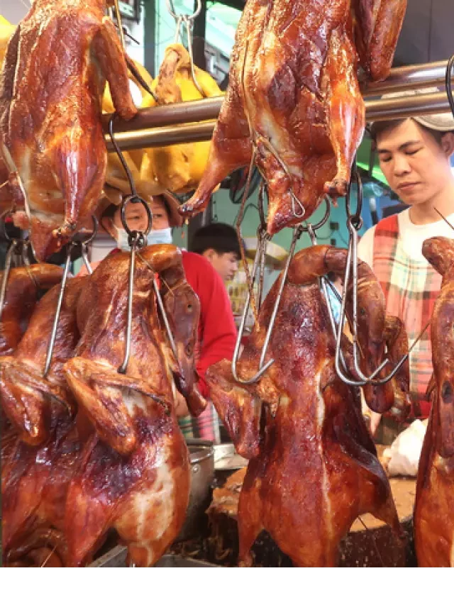   Mê mẩn quán vịt quay Vĩnh Phong ngon nức tiếng Sài Gòn