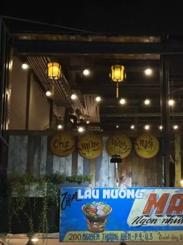   Tiệm Lẩu Nướng Má Hai – Khám phá nét hoài cổ giữa lòng Sài Gòn
