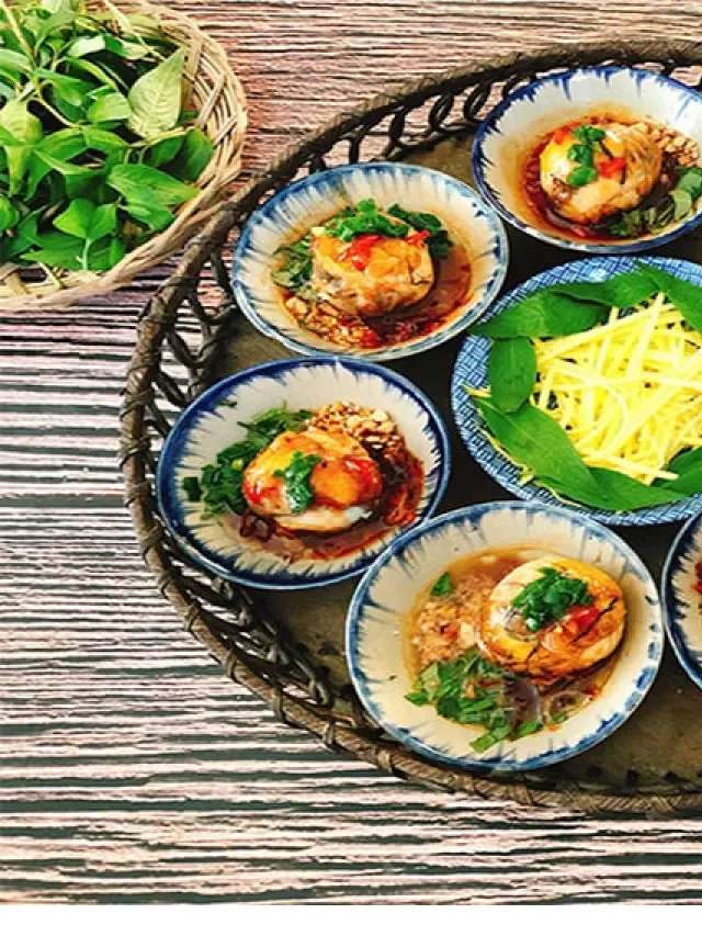   Trứng Vịt Lộn Nướng Muối Ớt: Một Món Ăn Thú Vị Đậm Đà Hương Vị