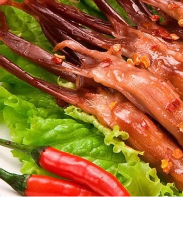   10 Cách Chế Biến Lưỡi Vịt Tuyệt Hảo Bạn Nên Thử Ngay