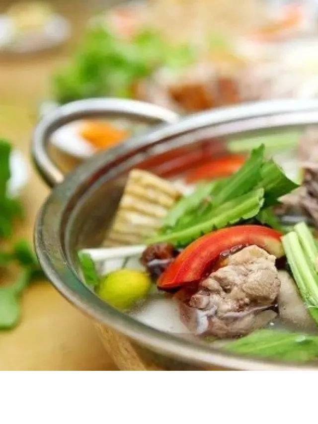   Bí quyết làm lẩu vịt măng cay thơm ngon hết nước chấm