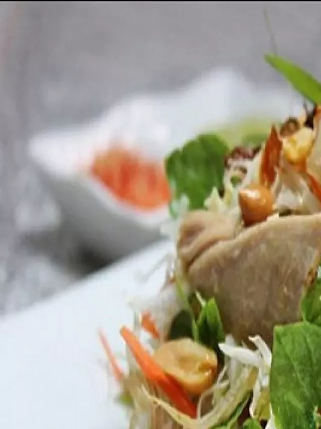   Cách làm gỏi vịt hoa chuối thanh mát dễ ăn