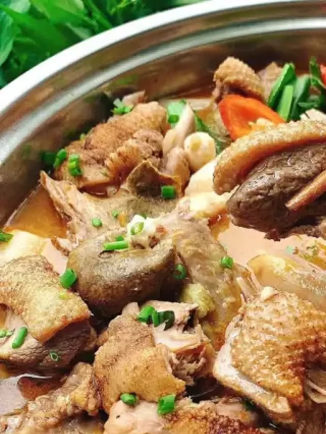   Cách nấu vịt om sấu thơm ngon tại nhà chuẩn vị Hà Nội