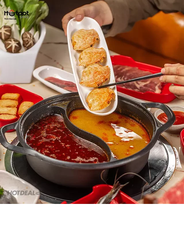   Hotpot Story Hoàng Hoa Thám - Buffet 100 Món Tinh Hoa 05 Vị Lẩu Châu Á Trọn Vẹn Hương Vị Bò &amp; Hải Sản