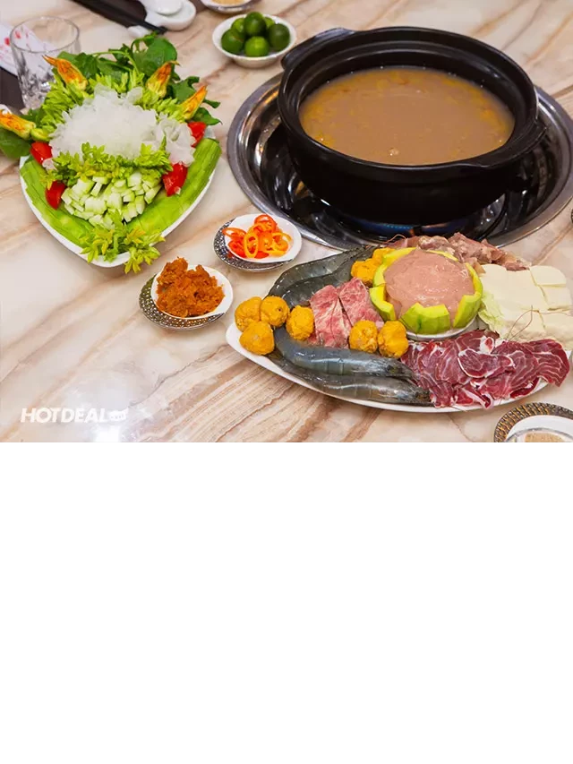   Lẩu Tôm Bầu By Chang - Set Ăn Dành Cho 4-5 Người - Lựa chọn tuyệt vời cho mùa thu