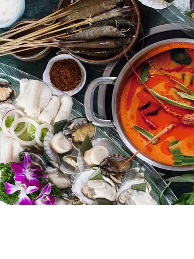   Cách nấu lẩu Thái hải sản chua cay, ngon chuẩn vị, đơn giản