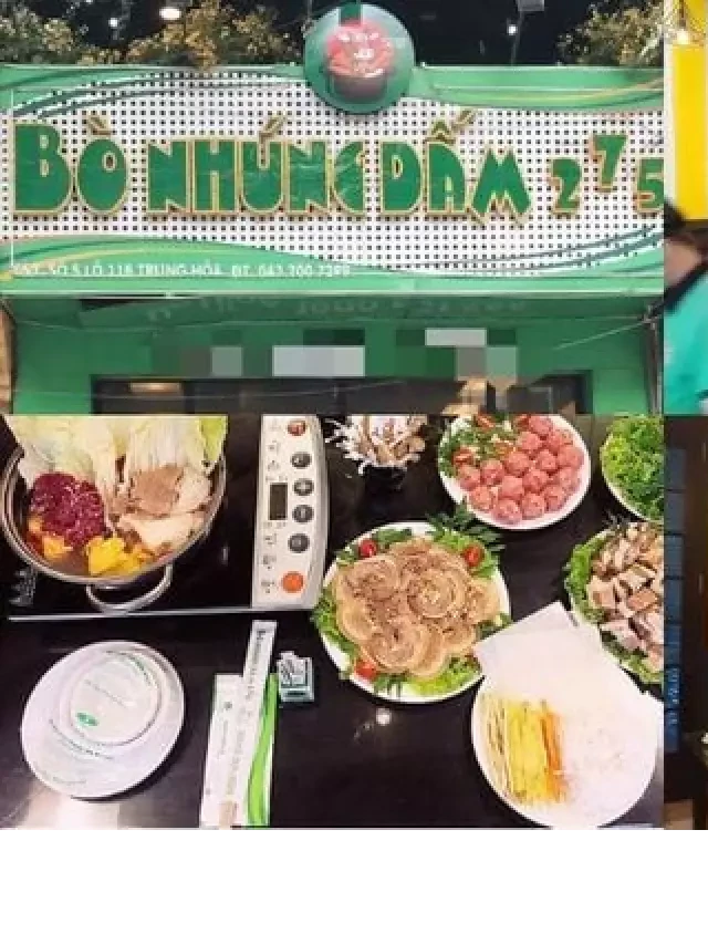   Điểm danh Top 6 quán lẩu bò nhúng dấm ngon quên lối về tại Hà Nội