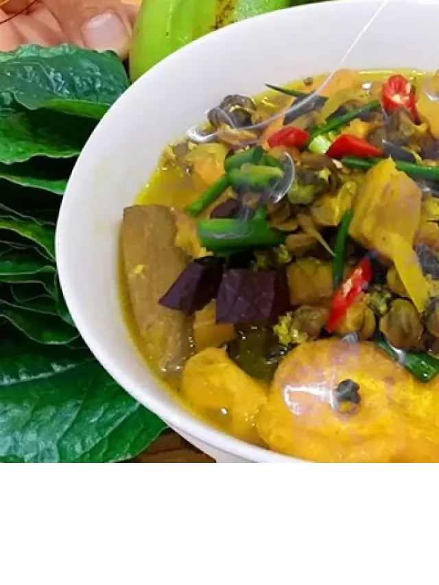   Cách làm lẩu ốc chuối đậu thơm bùi, ăn là bị ghiền