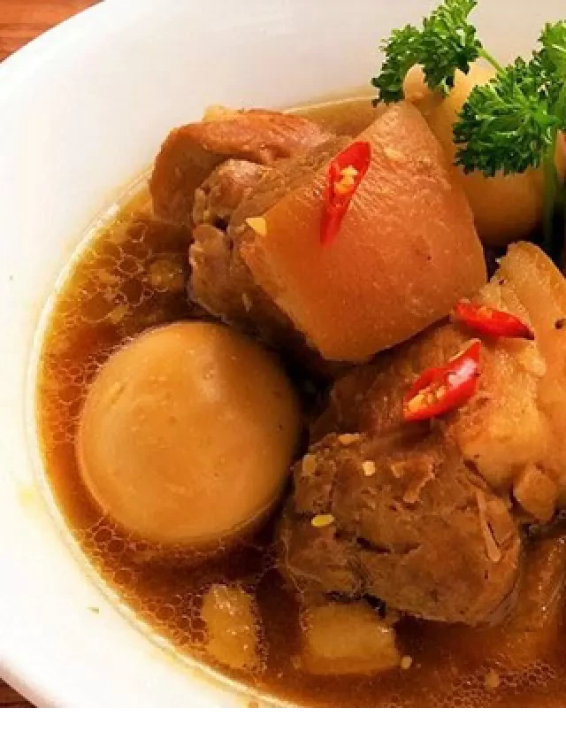   Đậm đà hương vị Nam Bộ với cách làm thịt kho nước dừa