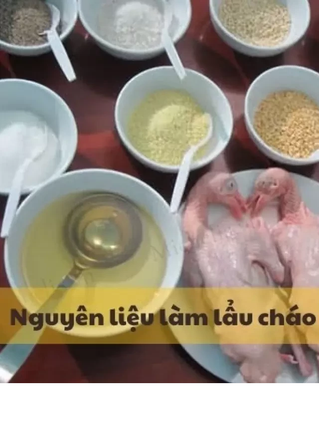   Gợi ý 2 cách làm lẩu cháo nóng hổi vừa thổi vừa ăn