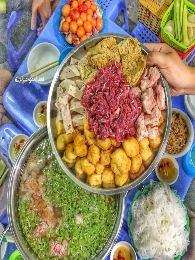   10 Quán Lẩu Riêu Cua Bắp Bò Hà Nội Cực Hút Khách
