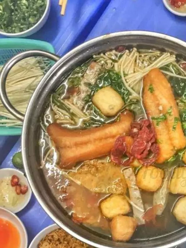   10 quán lẩu riêu cua nổi tiếng nhất Hà Nội