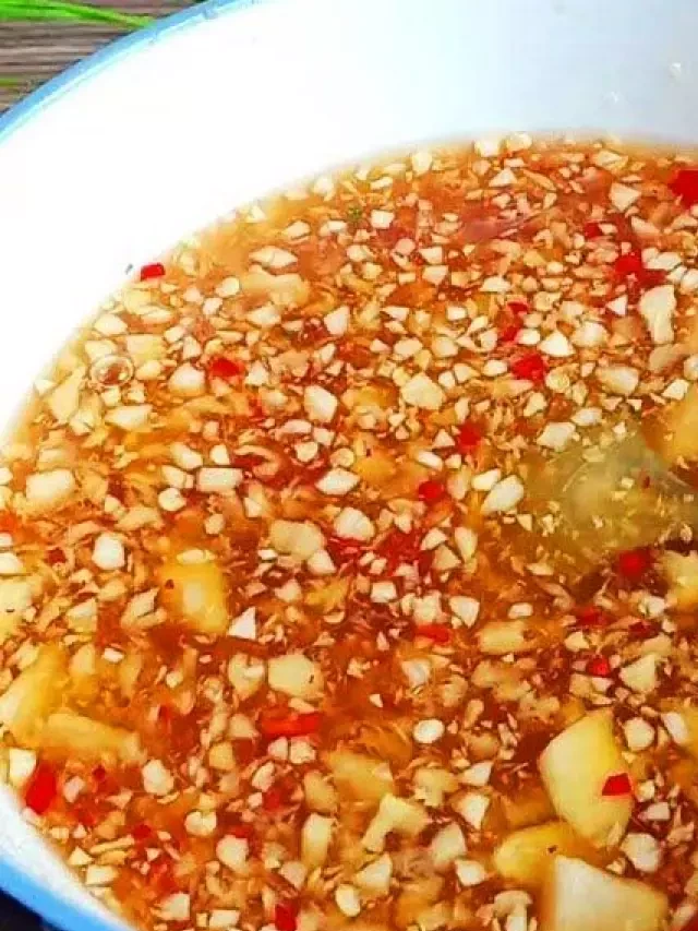   3 Cách pha nước mắm chấm vịt luộc ngon tại nhà