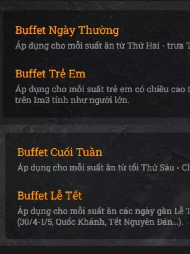   Buffet Poseidon - Tận Hưởng Hải Sản Cao Cấp Tại Nhà Hàng Buffet Nướng Lẩu
