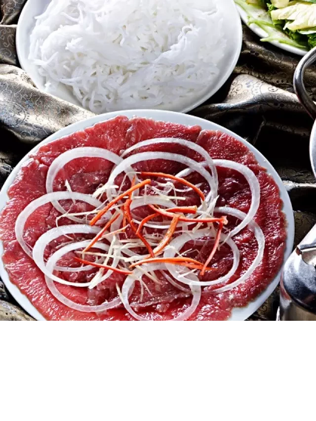   Cách làm Bò nhúng dấm thơm ngon như nhà hàng
