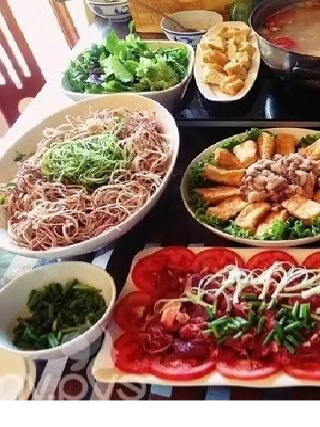   Cách Làm Lẩu Riêu Cua Bắp Bò Sườn Sụn Đậm Đà Hà Nội