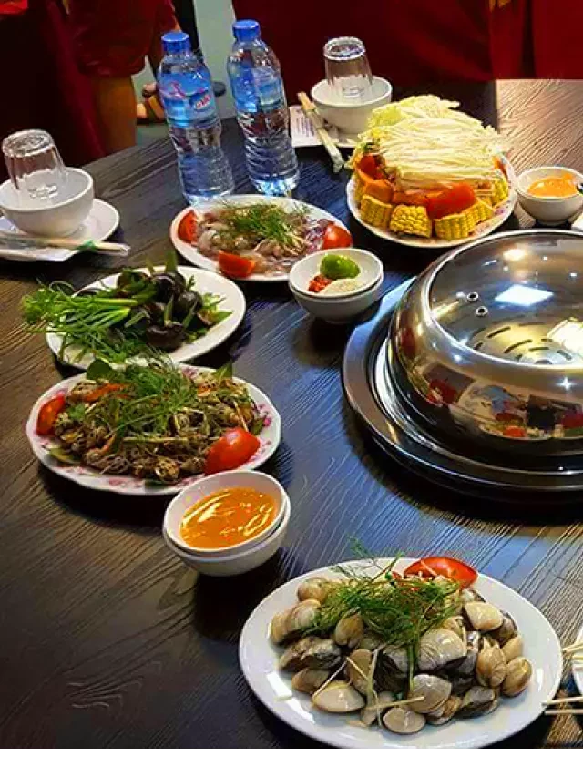   Cách trình bày lẩu hải sản đẹp thu hút khách cho quán lẩu