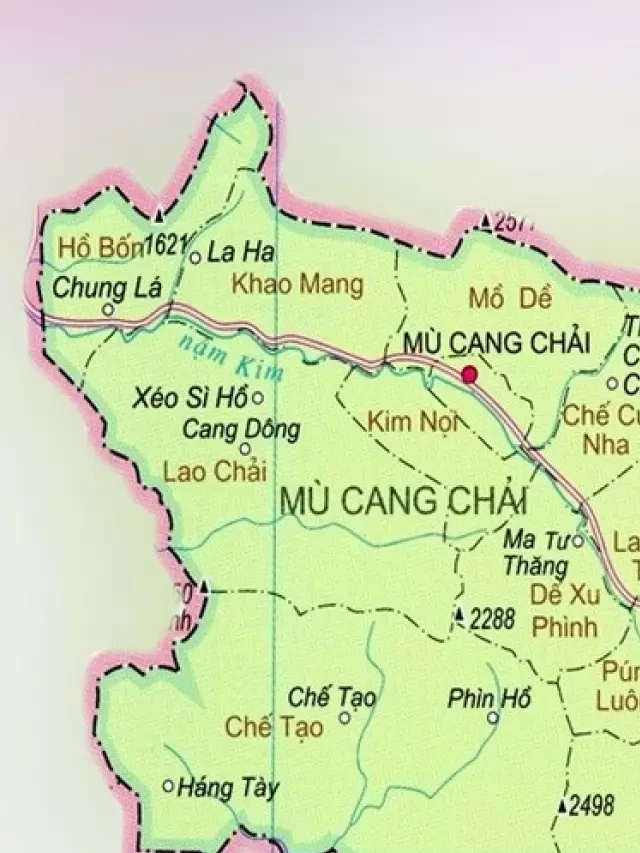  Gợi ý bản đồ du lịch Mù Cang Chải - Khám phá vẻ đẹp hoang sơ
