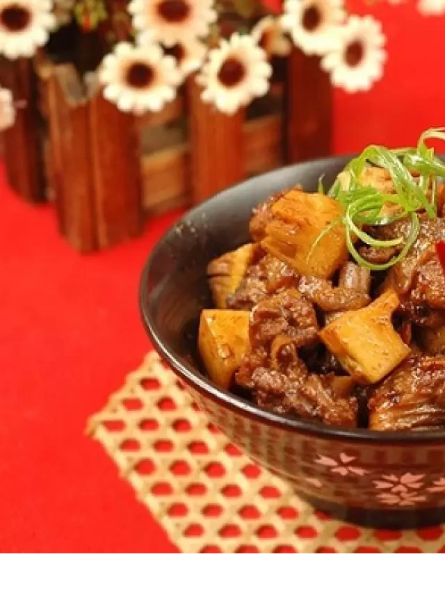   Hướng dẫn nấu vịt kho măng khô ngon mê ly