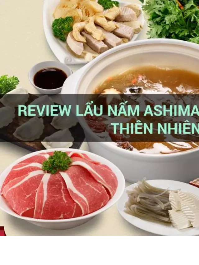   Review lẩu nấm Ashima với hơn 23 loại nấm thiên nhiên quý giá
