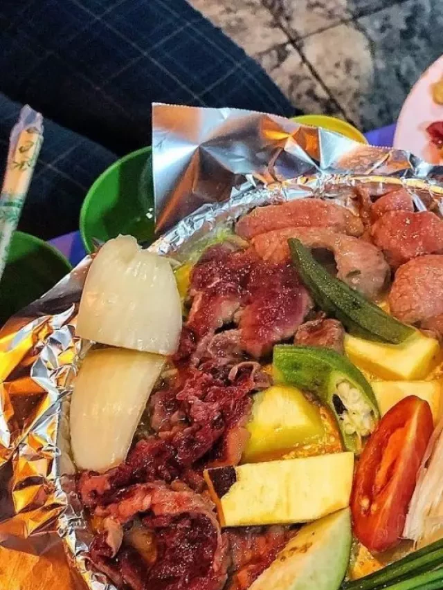   Lẩu nướng giấy bạc đơn giản tại nhà: Hương vị thơm ngon không thua kém