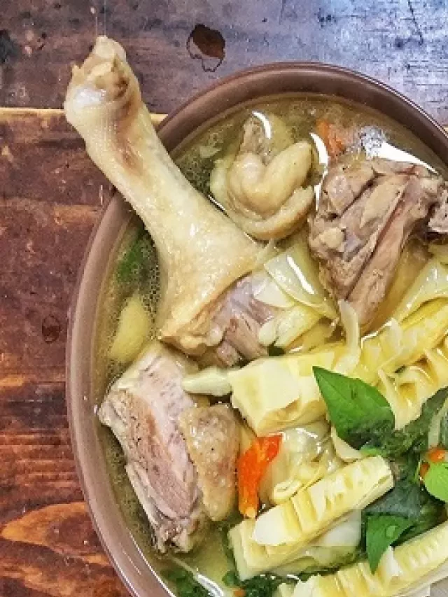   Vịt nấu măng chua - Một món đơn giản nhưng ngon miệng