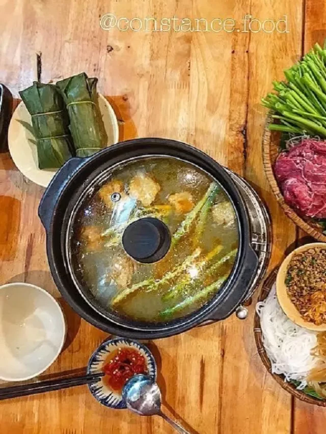  5 địa chỉ lẩu riêu cua Hà Nội dân Hà Thành sành ăn không thể bỏ qua