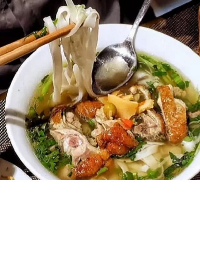   Bữa sáng tràn đầy năng lượng với cách nấu phở vịt quay thơm ngon lạ miệng