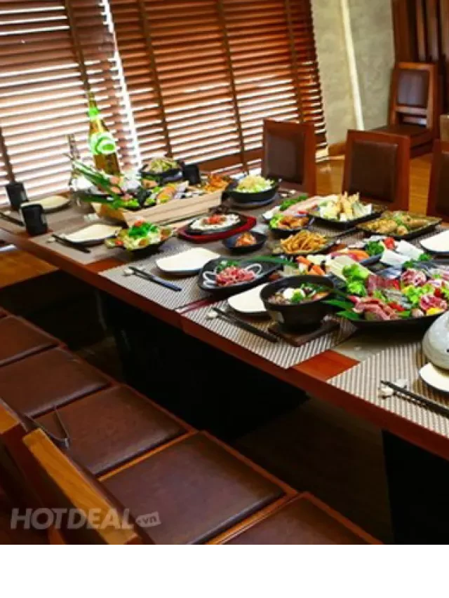   Buffet Sashimi BBQ Garden - Trải nghiệm ẩm thực độc đáo tại Hà Nội