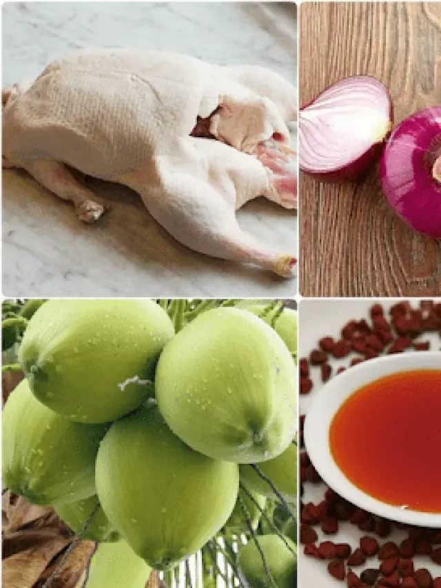   Cách làm món vịt rim nước dừa - Món ăn thơm ngon, đậm đà