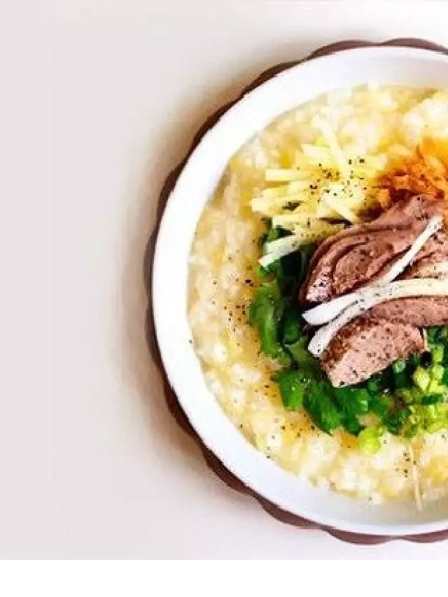   Cách nấu món cháo vịt ngon chiêu đãi cả nhà ngày mưa