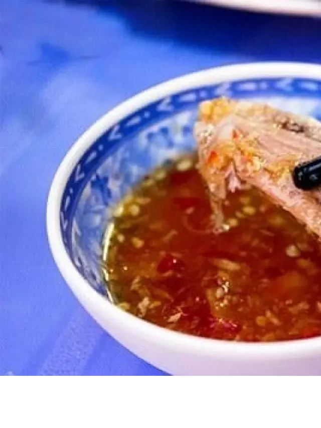   Cách pha nước chấm vịt luộc ngon để trổ tài nấu nướng