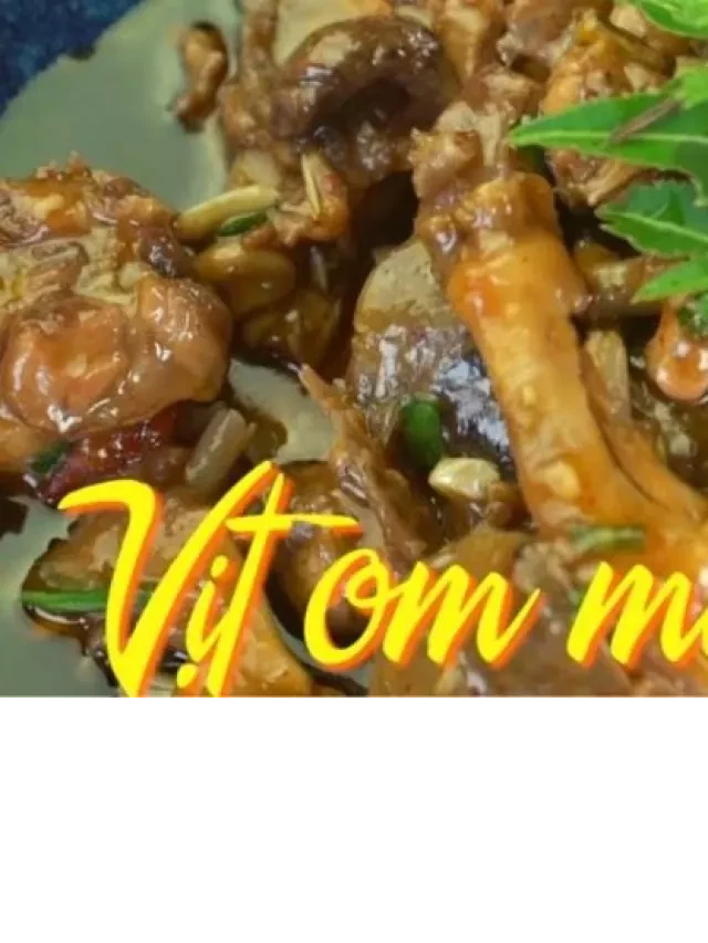   Tổng hợp các cách nấu vịt om me chua chua, lạ miệng mà không sợ tanh