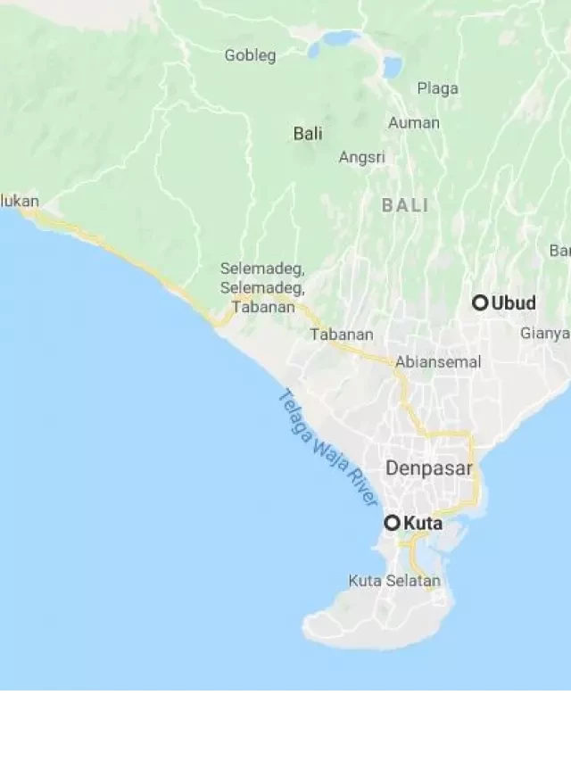   Tổng hợp những thông tin mới nhất về bản đồ du lịch Bali