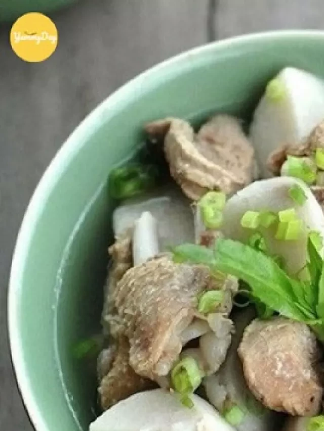   Vịt nấu khoai môn - Món ăn hấp dẫn và dễ làm