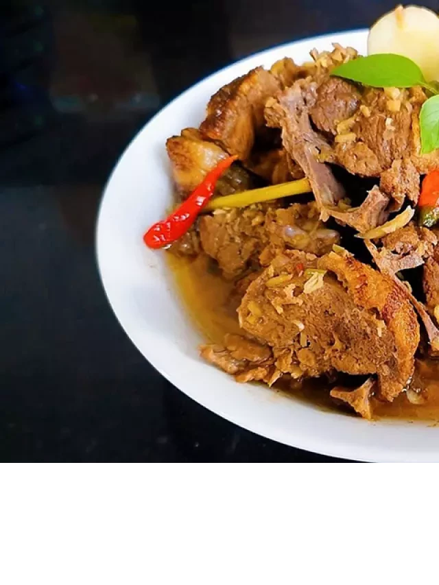   3 Cách làm vịt nấu giả cầy thơm ngon, bổ dưỡng