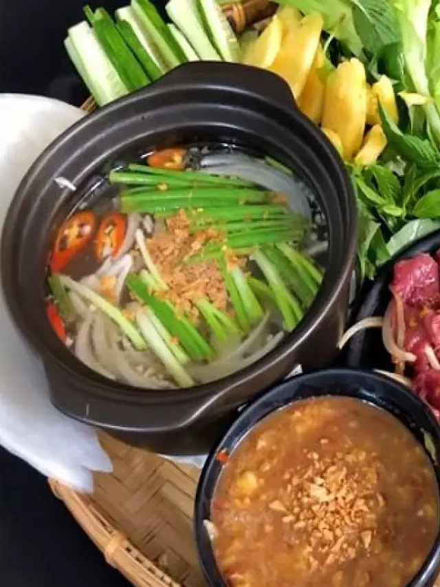   Cách làm lẩu dê nhúng mẻ ngon chuẩn đúng vị